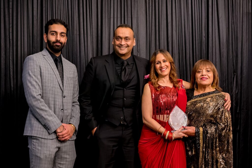 2022 OUTSTANDING ACHIEVEMENT IN ARTS, ​CULTURE & ENTERTAINMENT Winner TANIA & VISHAL MALPURIA​
Thank You to the South Asian Community in Calgary, nominees, sponsors and attendees who support SAIA!